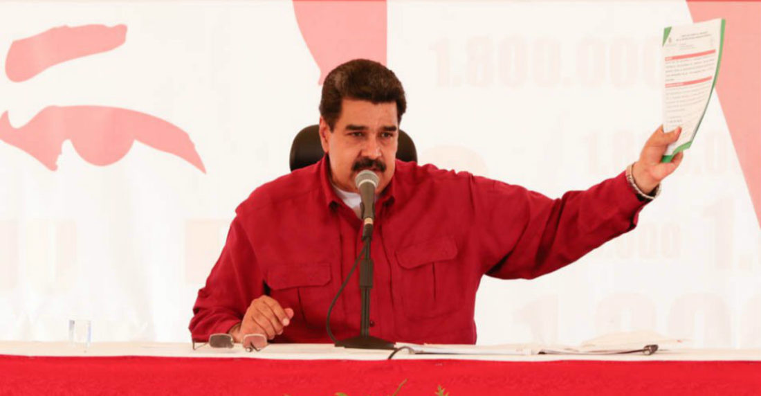 Maduro en Bolívar