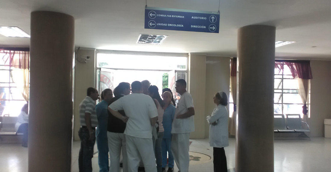 Trabajadores hospital Táchira