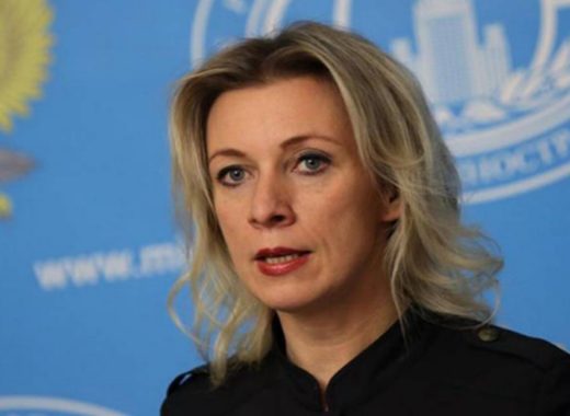 Portavoz de Exteriores de Rusia María Zajárova