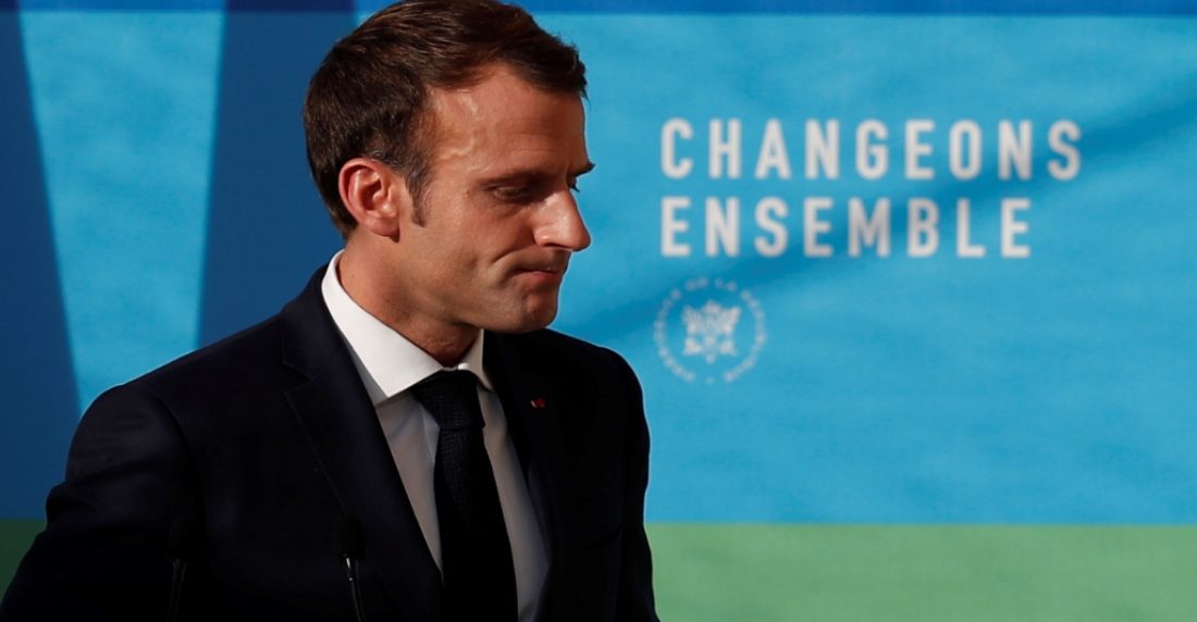 Presidente de Francia enfrenta huelgas