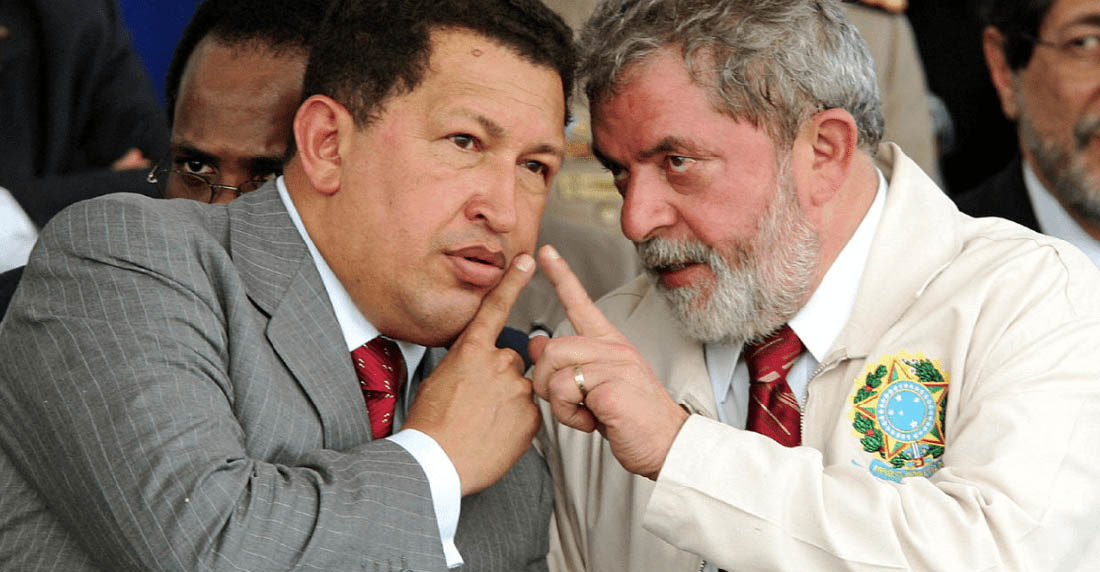 Lula y Chávez