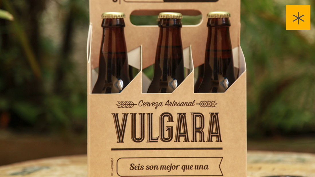 Cerveza Vulgara Six Pack