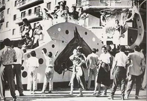 Carnaval en El Silencio - Caracas 1956