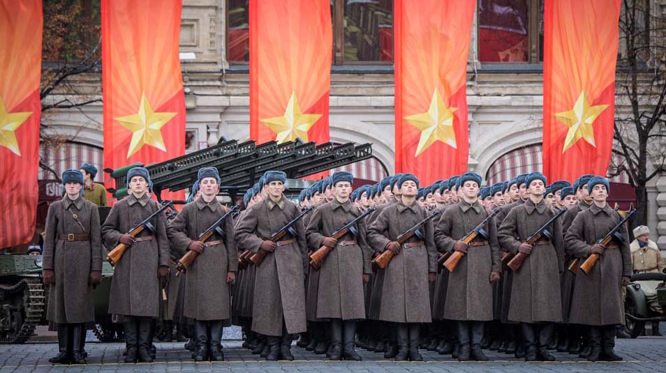Desfile militar en Rusia