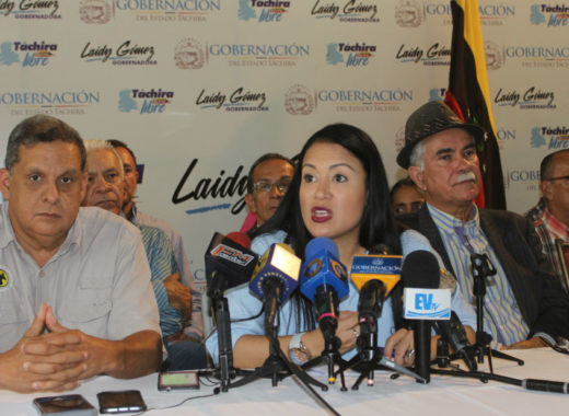 Laidy Gómez desmiente casos positivos de coronavirus en Táchira