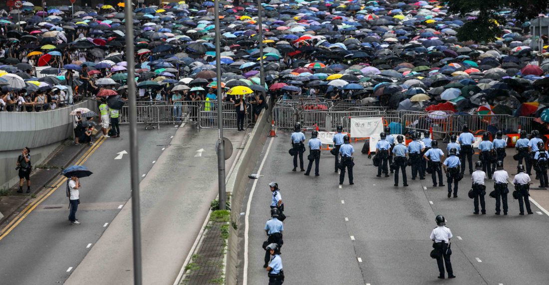 siguen las protestas en Hong Kong