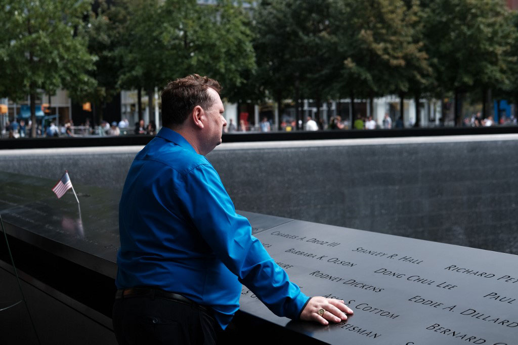 New York City Prepares For 18th Anniversary Of September 11 Attacks