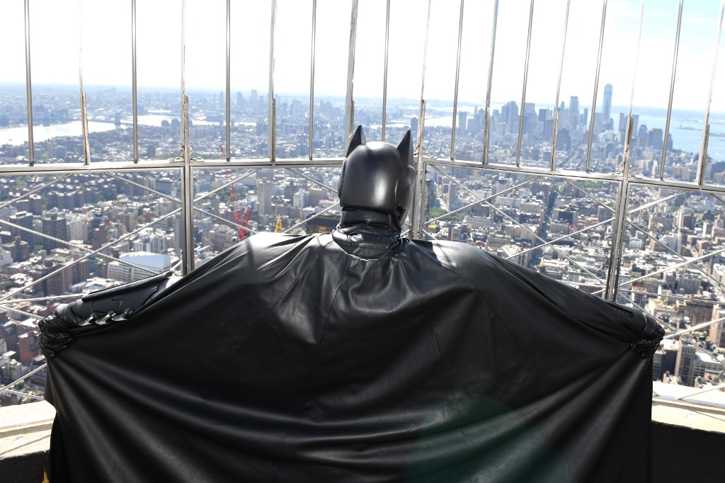 Batman Celebrates His 80th Anniversary At The Empire State Building