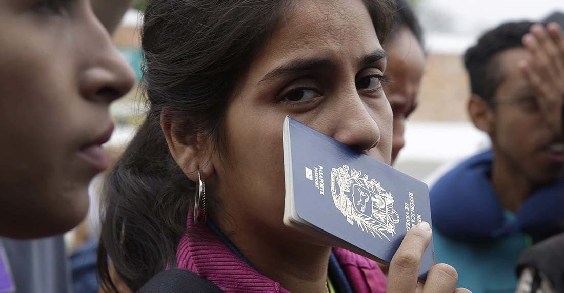 pasaporte venezolanos en perú