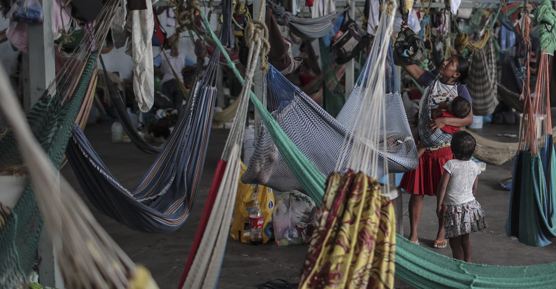 Brasil tiene al menos 13 refugios para venezolanos solo en Roraima