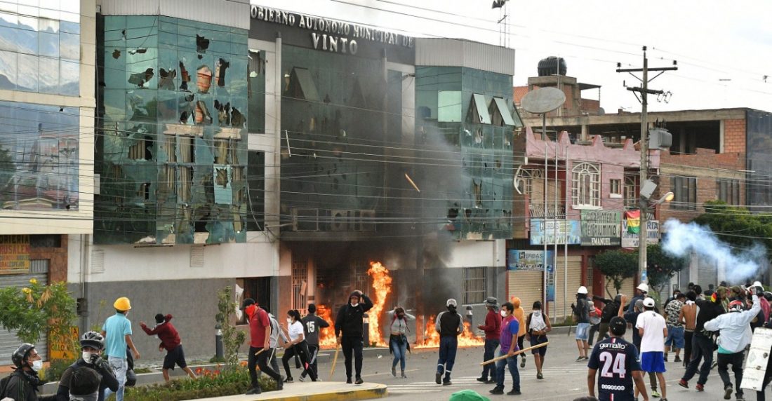 Las protestas continúan en Bolivia mientras que la OEA continúa la auditoría que determinara si hubo fraude en las elecciones de octubre