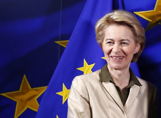 La presidente de la Comisión Europea Ursula Von Der Leyen