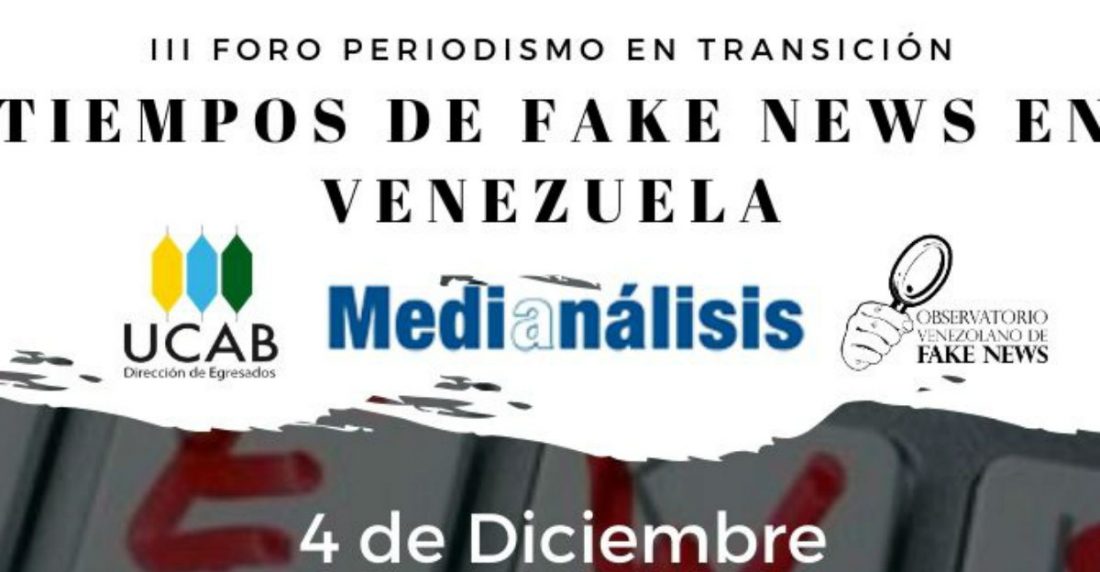 Tiempos de fake news en Venezuela. Cortesía