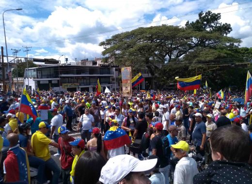 Táchira salió a las calles por la libertad y la democracia