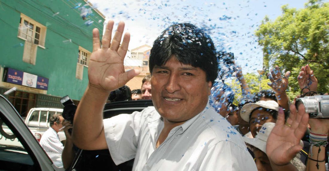Evo Morales. Foto: Aizar Raldes / AFP