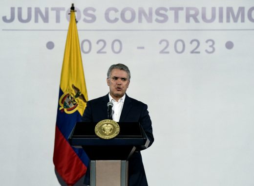 Iván Duque, presidente de Colombia. AFP