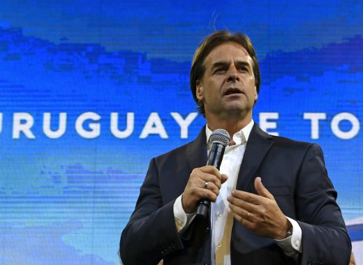 Luis Lacalle Pou, presidente electo de Uruguay. AFP