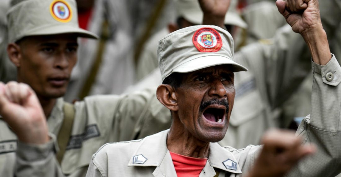 Milicia Bolivarianas. Foto: Infobae