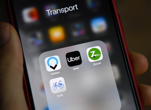 alquiler de vehículos con conductor Uber