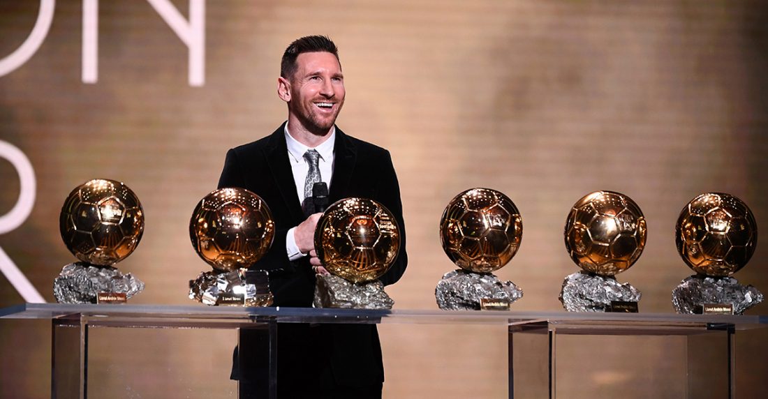 Messi takes the award home