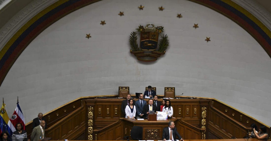Asamblea Nacional (AN). Foto: AFP