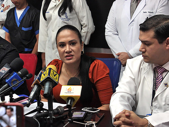 Laidy Gómez denunció la situación de los hospitales en Táchira