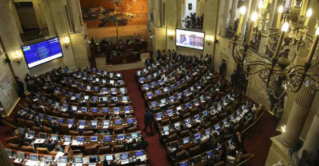 Congreso de Colombia. Foto: Telemundo