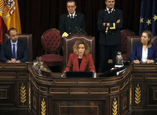 Meritxell Batet, presidenta del Congreso español. EFE