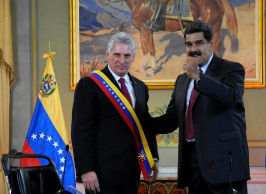 Miguel Díaz-Canel y Nicolás Maduro