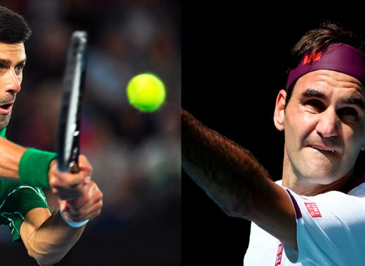 Djokovic y Federer a semifinales en el Abierto de Australia