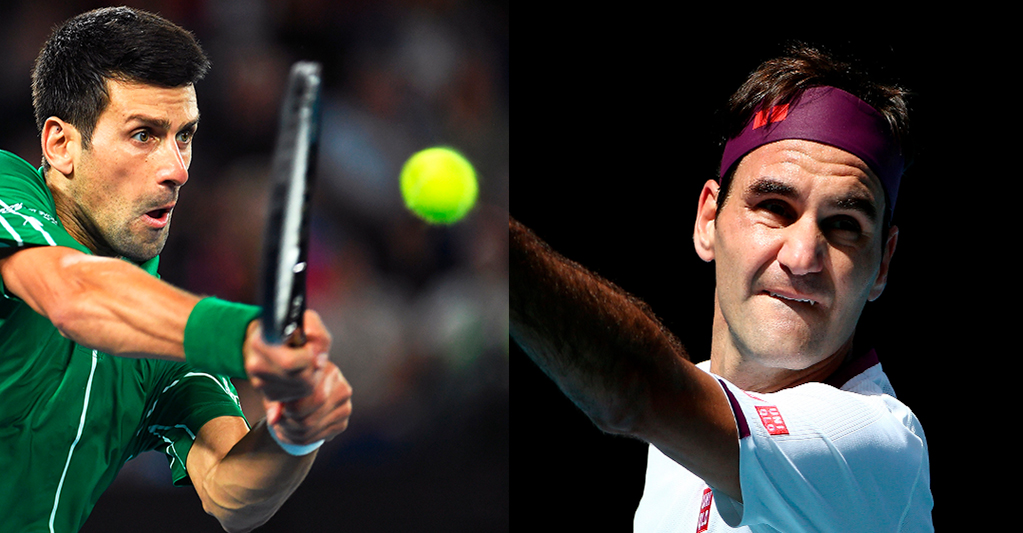 Djokovic y Federer a semifinales en el Abierto de Australia