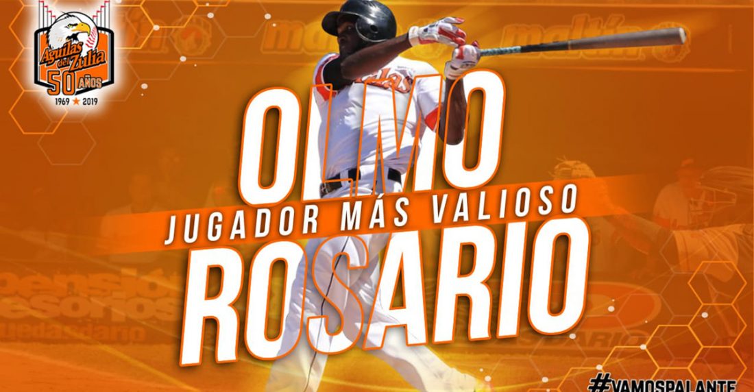 Olmo Rosario, el dominicano que se coronó Jugador Más Valioso esta temporada