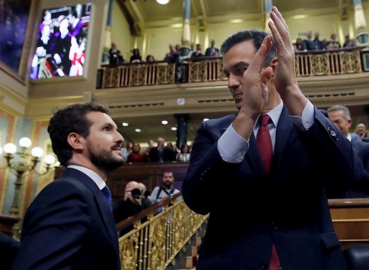 Oposición española pide al Gobierno de Sánchez que respalde a Guaidó - investidura Sánchez