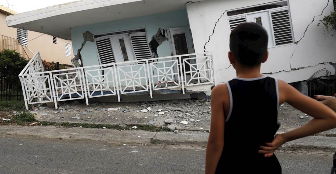 Puerto Rico sufre otro sismo empezando el año