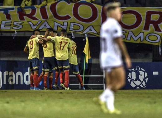 Venezuela cae 2-1 ante Colombia en el Preolímpico