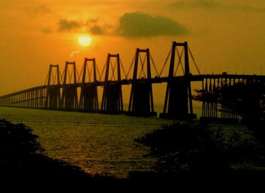 Puente sobre el Lago de Maracaibo. Foto: Archivo