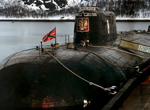 Kursk, submarino ruso. Foto: Archivo