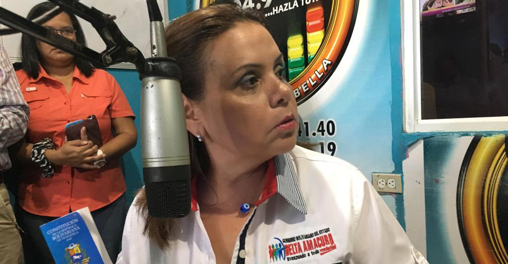 Gobernadora de Delta Amacuro Lizeta González