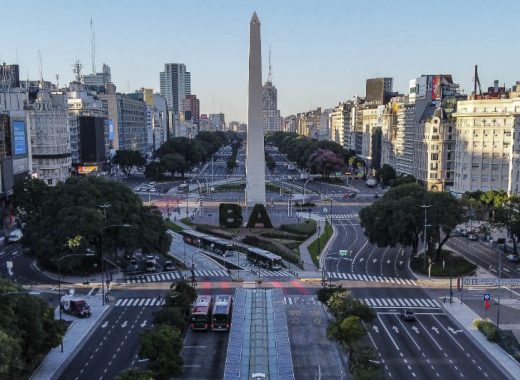 Argentina inicia 12 días de aislamiento por coronavirus. Foto: AFP