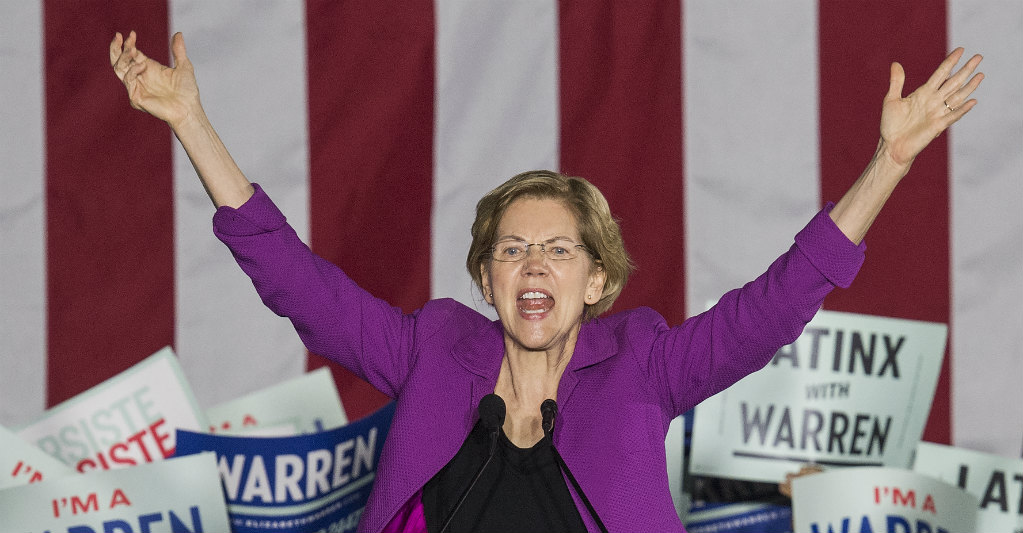 Elizabeth Warren. Foto: AFP