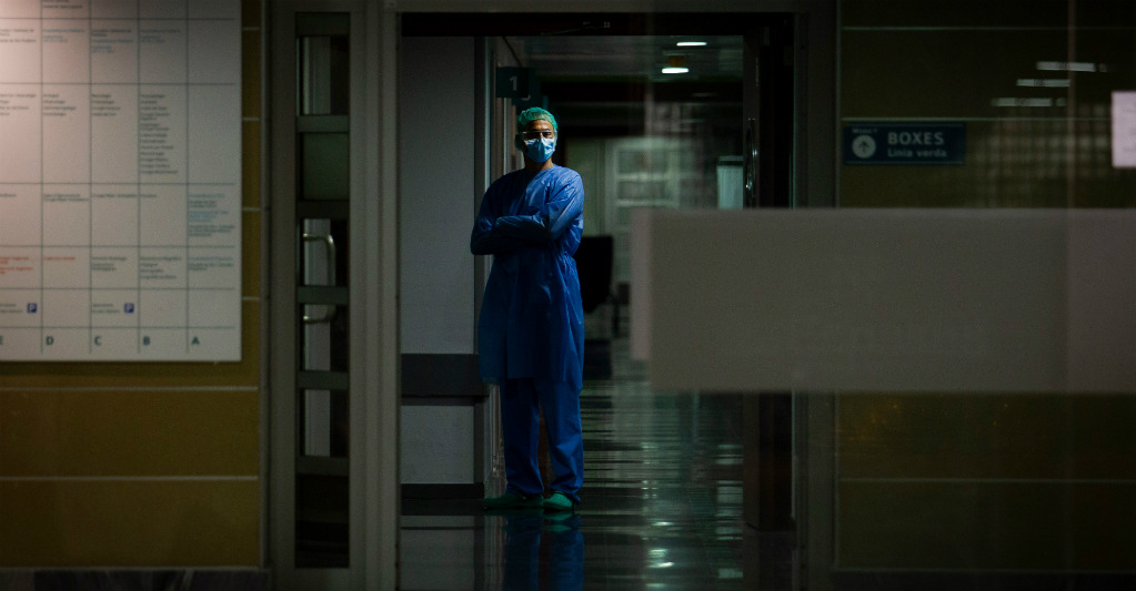 España reporta 769 muertos por coronavirus en un día. Foto: AFP