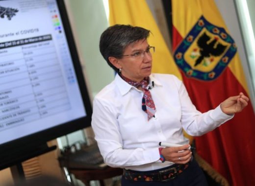 Claudia López alcaldesa de Bogotá en declaraciones pidió ayuda por la cantidad de venezolanos en Bogotá