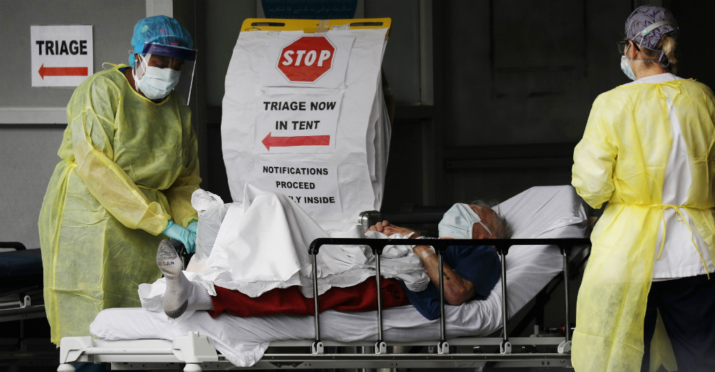 Nueva York registra más muertos por coronavirus que el 11S. AFP