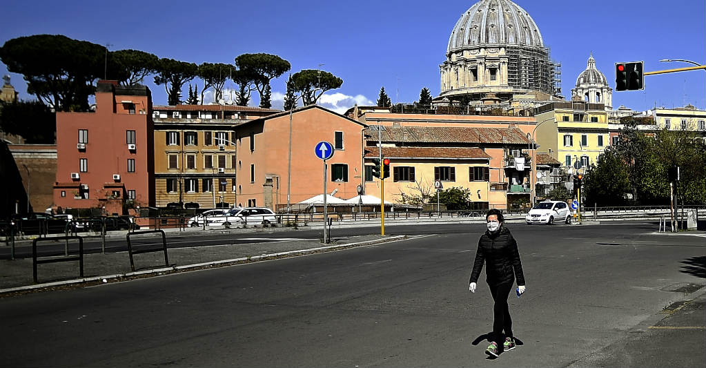 Italia contabiliza 16.523 muertos por coronavirus. AFP