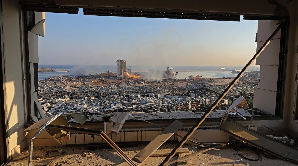 Explosión en Beirut AFP