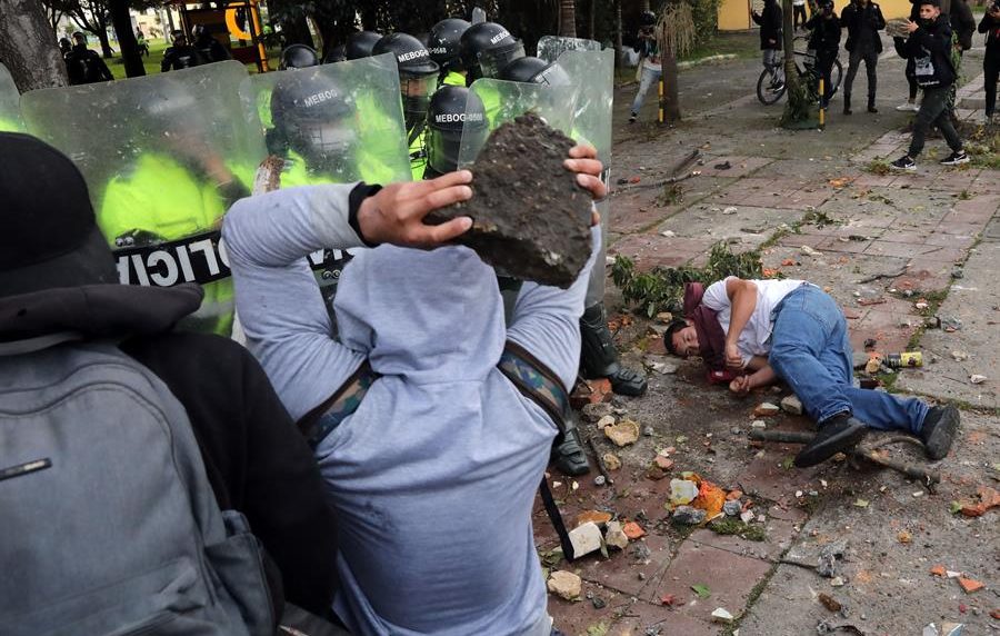 bogotá colombia protestas