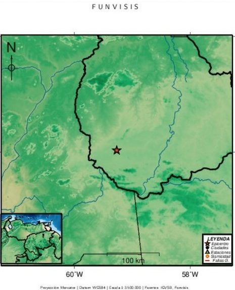 tembló en el esequibo