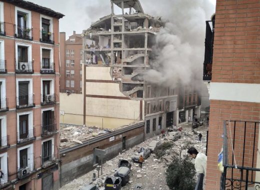Explosión en Madrid