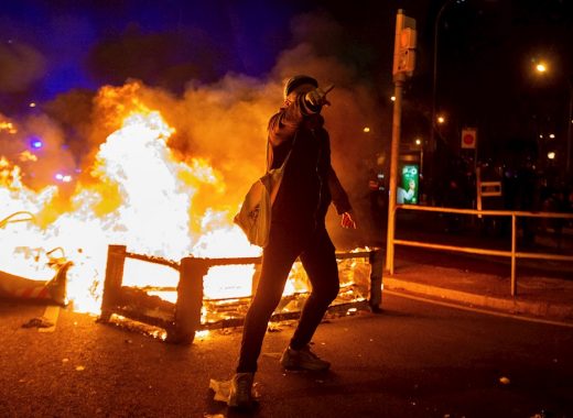 Disturbios en España