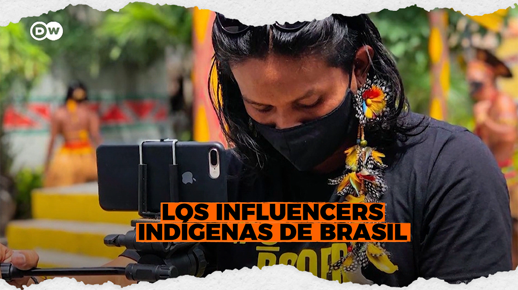 jóvenes indígenas en Brasil